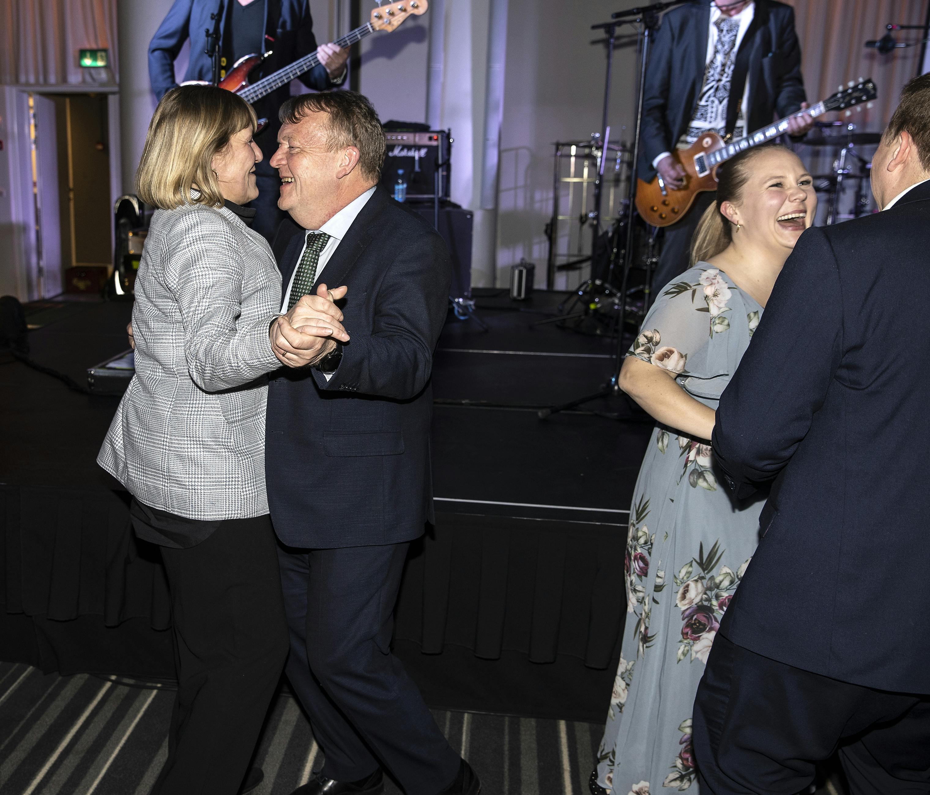 Sólrun og Lars Løkke Rasmussen