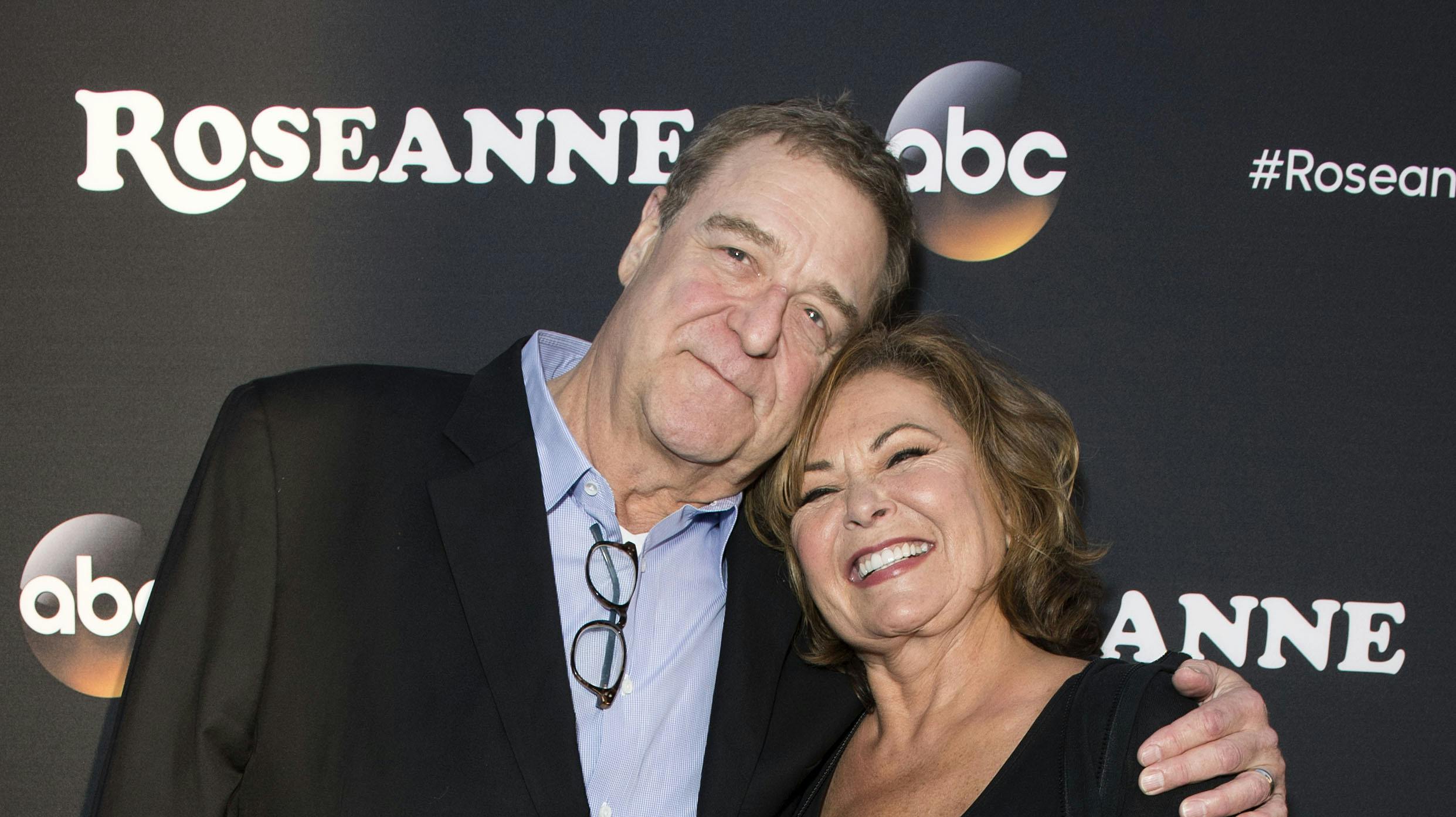 John Goodman og Roseanne Barr.