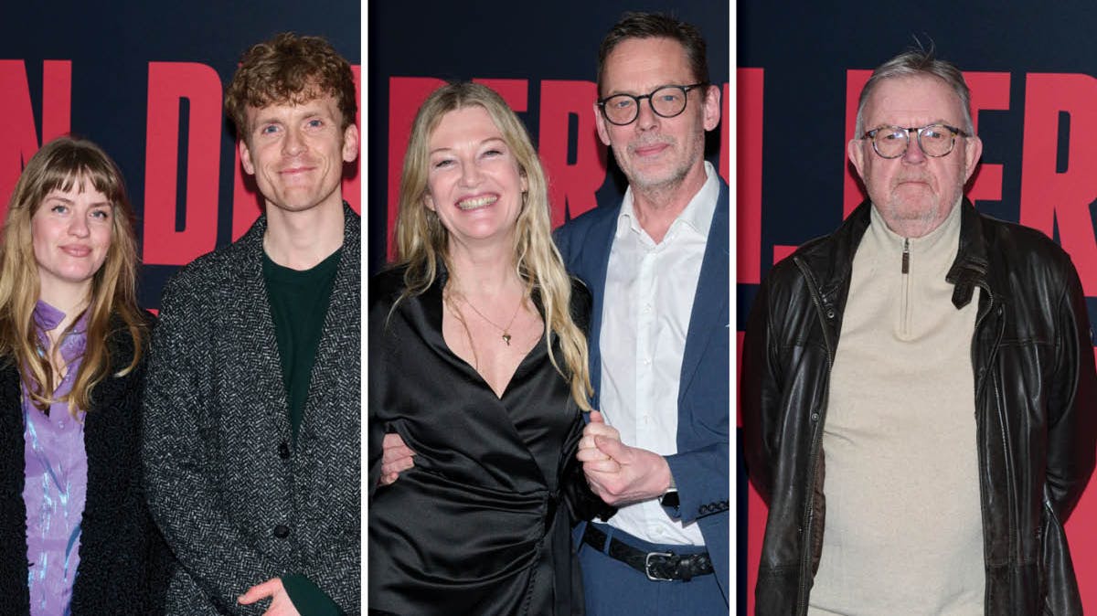 Premiere på "Den, der lever stille". 