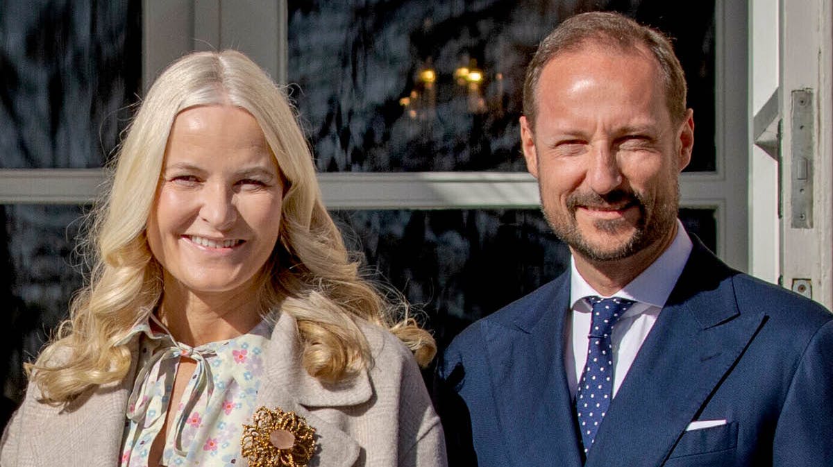 Kronprinsesse Mette-Marit og kronprins Haakon. 