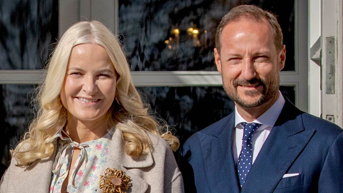 Kronprinsesse Mette-Marit og kronprins Haakon.