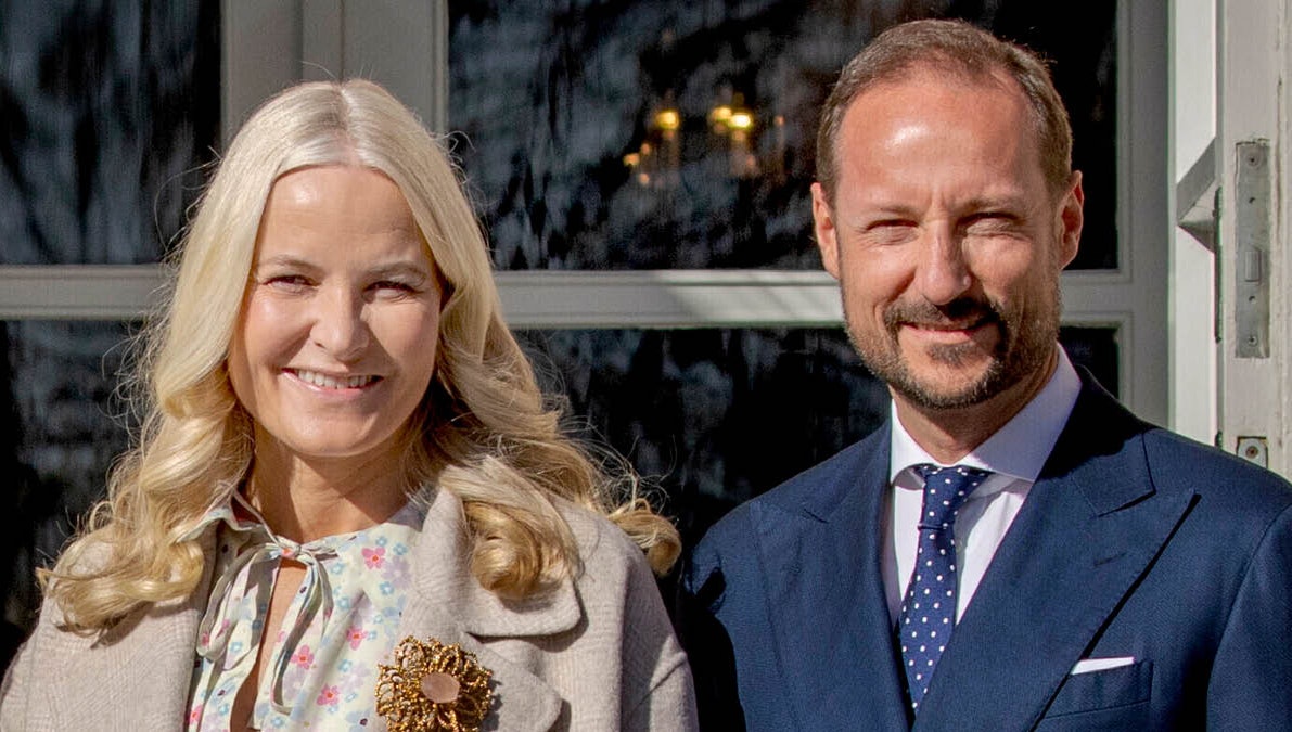 Kronprinsesse Mette-Marit og kronprins Haakon. 