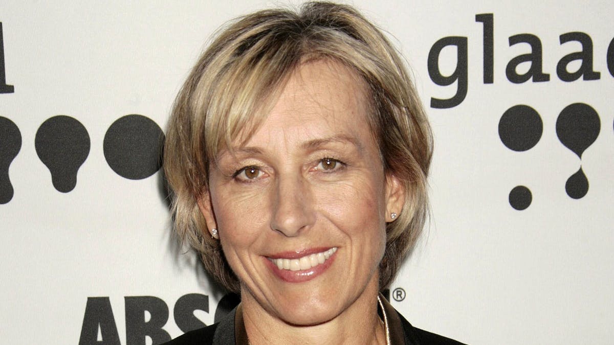 Martina Navratilova&nbsp;
