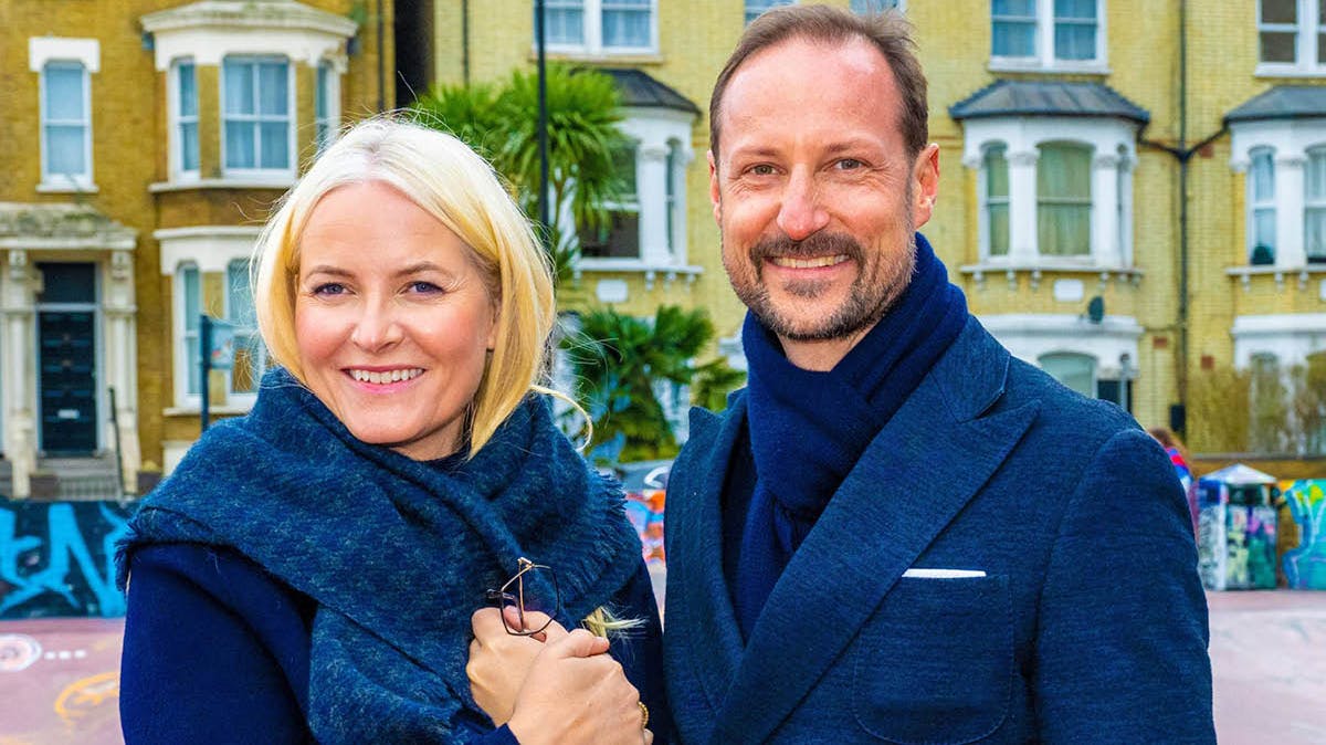 Kronprinsesse Mette-Marit og kronprins Haakon. 