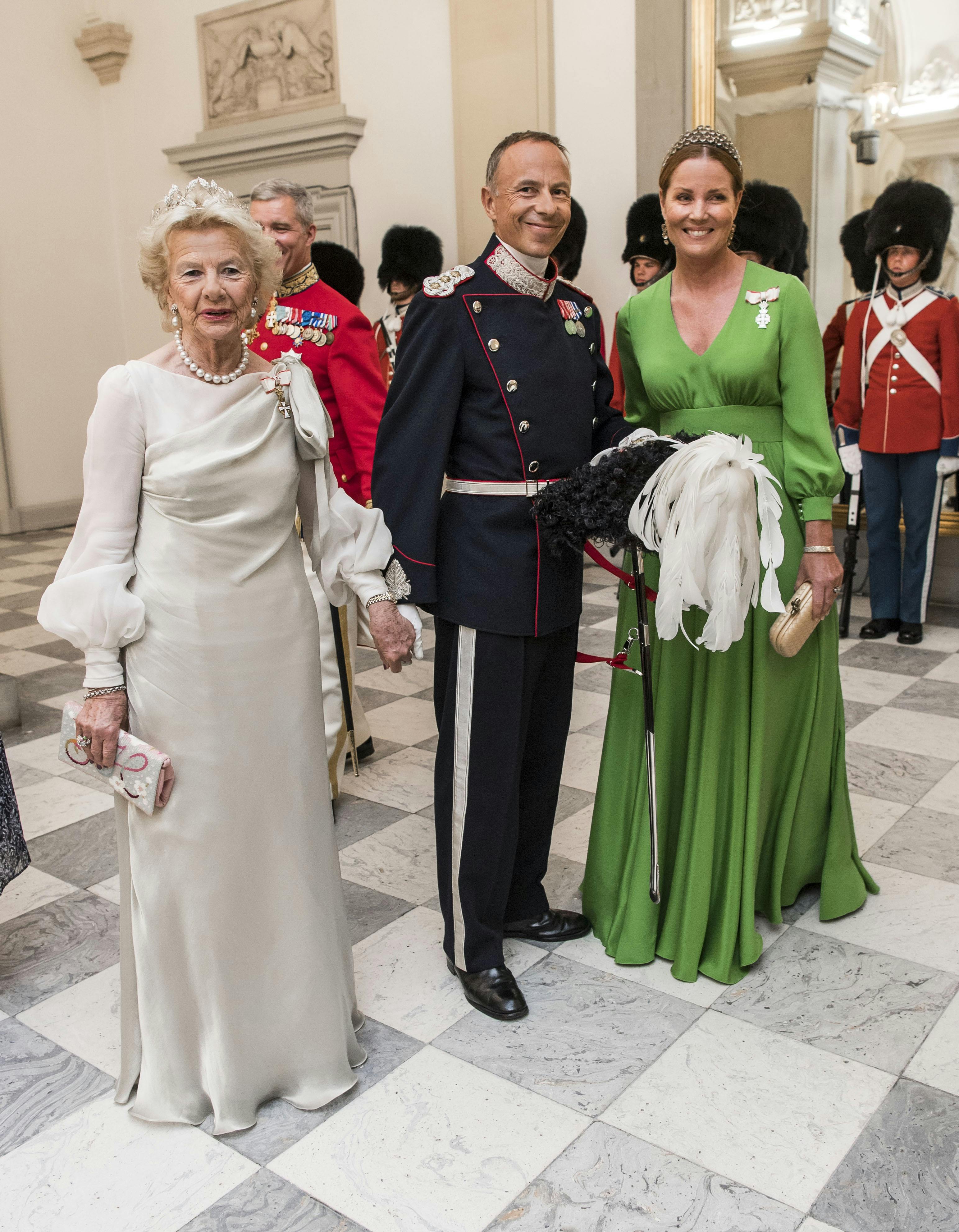 Susanne Heering, Peter Heering og Caroline Heering. 