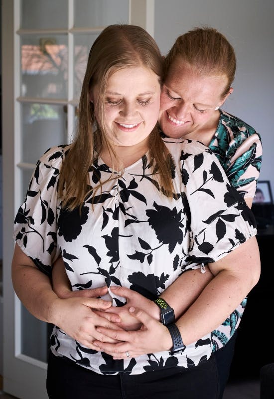 Tina og Isabel Rosiak Lønborg