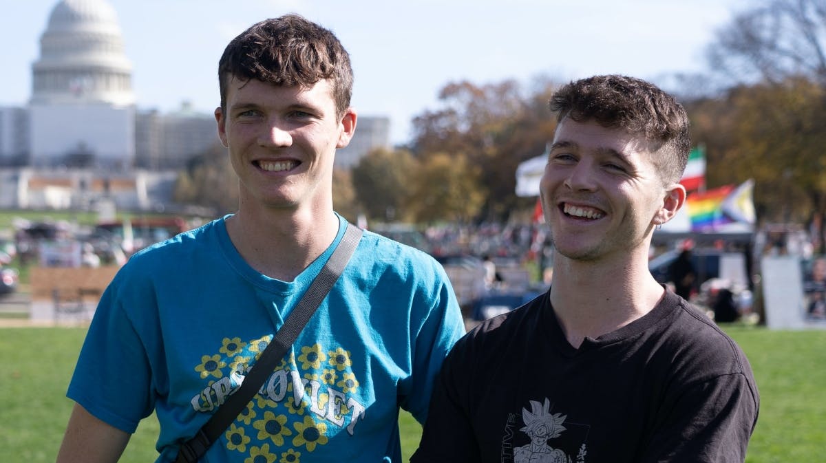 Tue og Asger Ammundsen 
