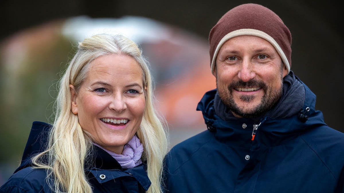 Kronprinsesse Mette-Marit og kronprins Haakon.