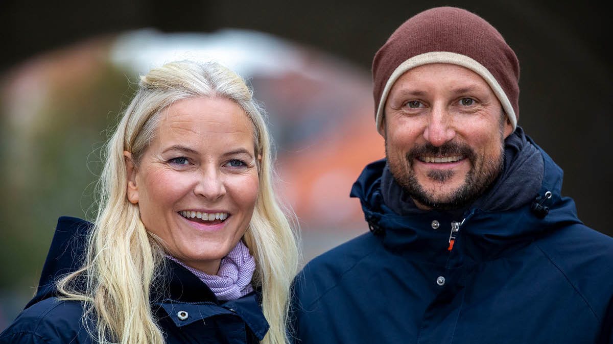 Kronprinsesse Mette-Marit og kronprins Haakon.