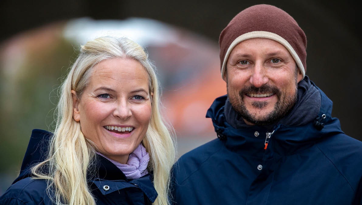 Kronprinsesse Mette-Marit og kronprins Haakon. 