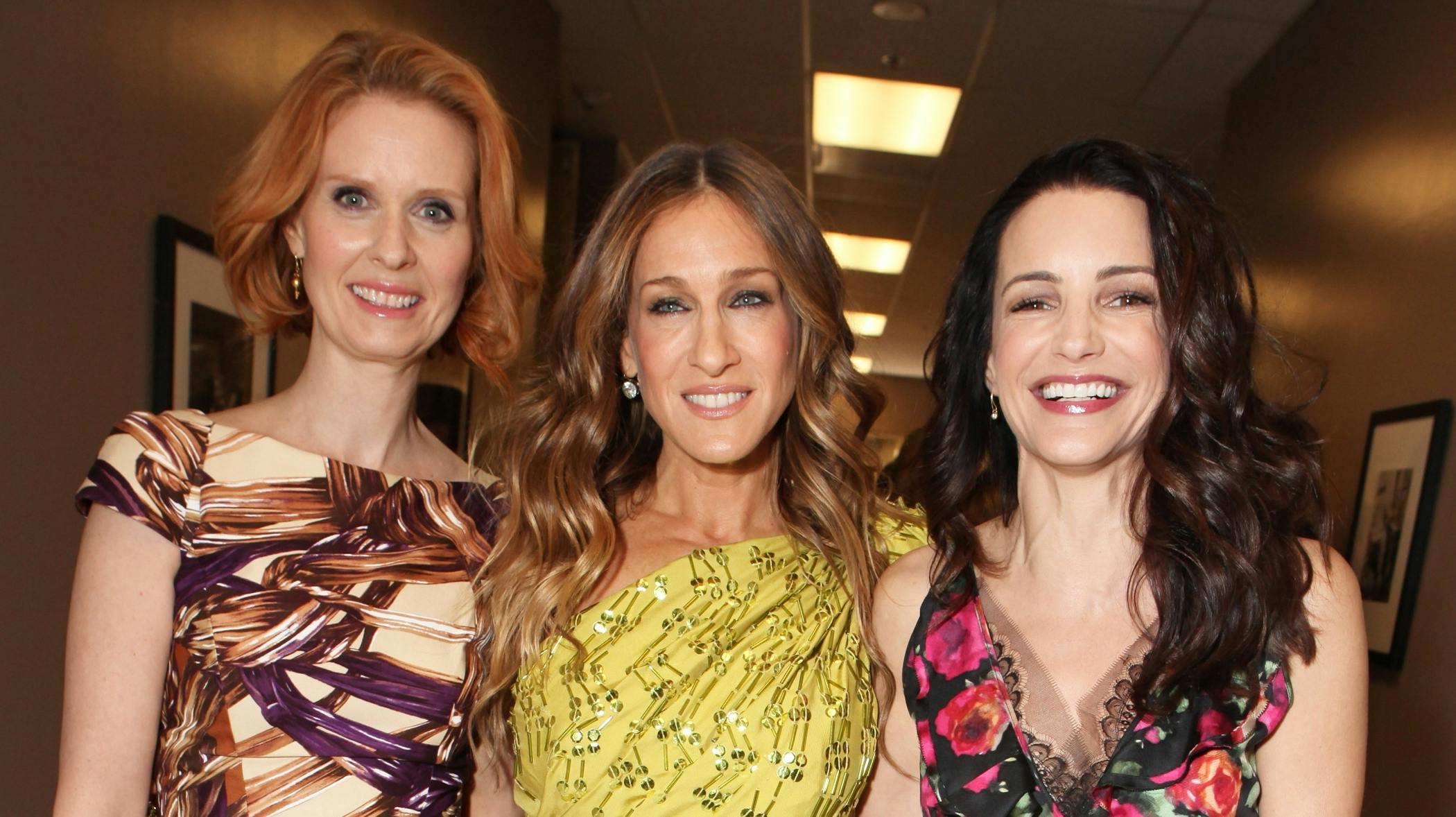 Cynthia Nixon, Sarah Jessica Parker og Kristin Davis.