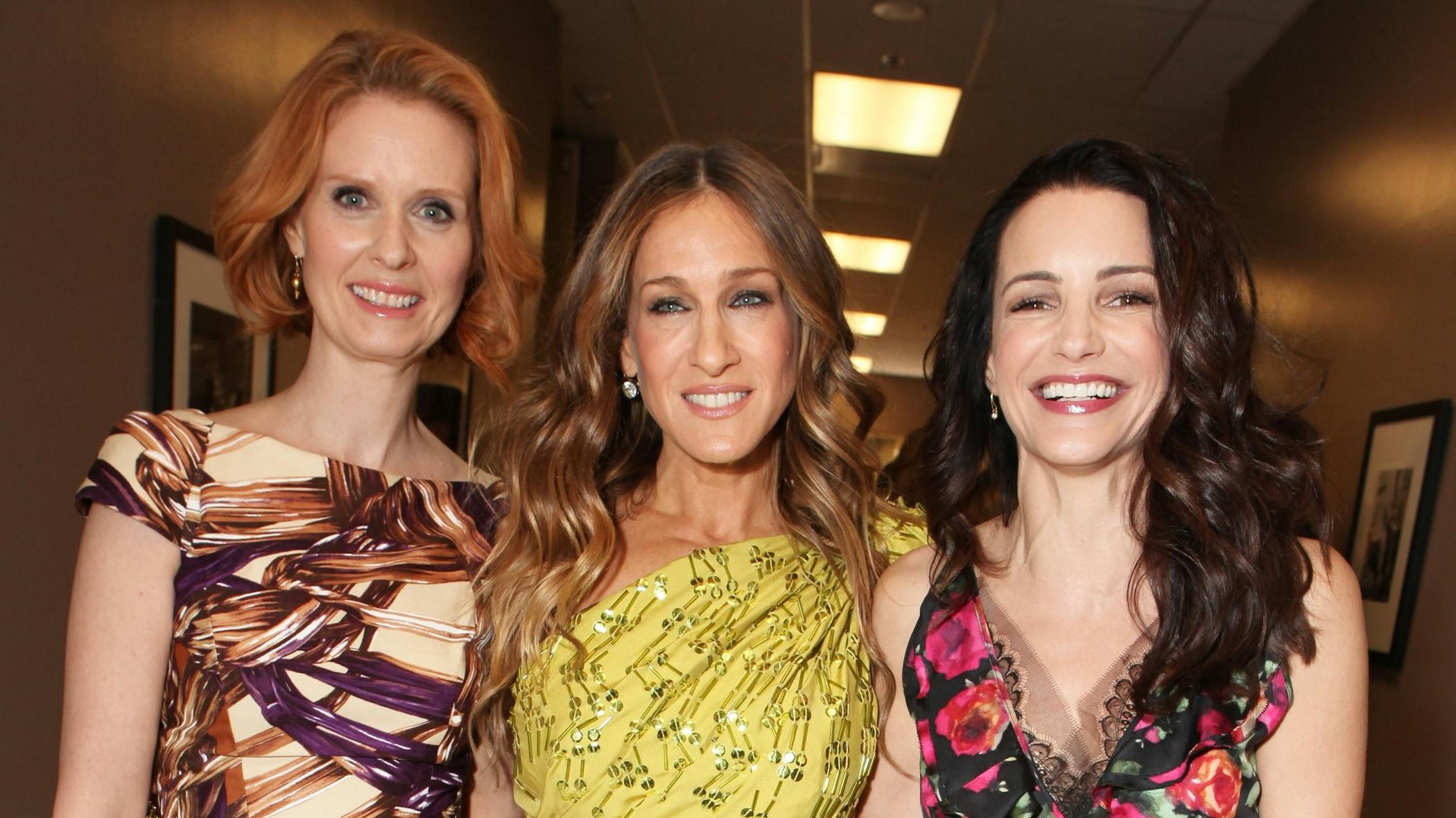 Cynthia Nixon, Sarah Jessica Parker og Kristin Davis. 