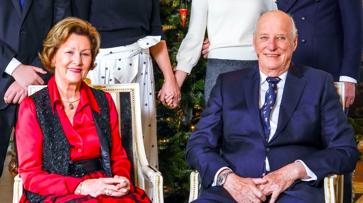 Dronning Sonja og kong Harald 