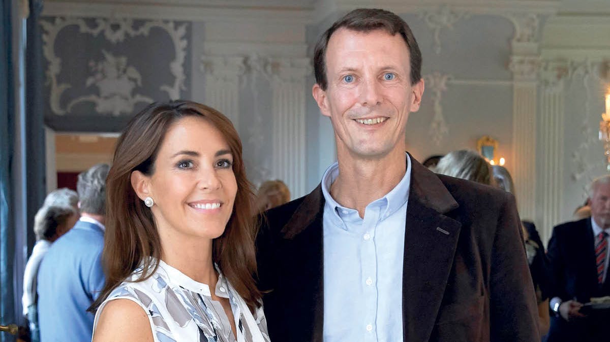 Prinsesse Marie og prins Joachim.