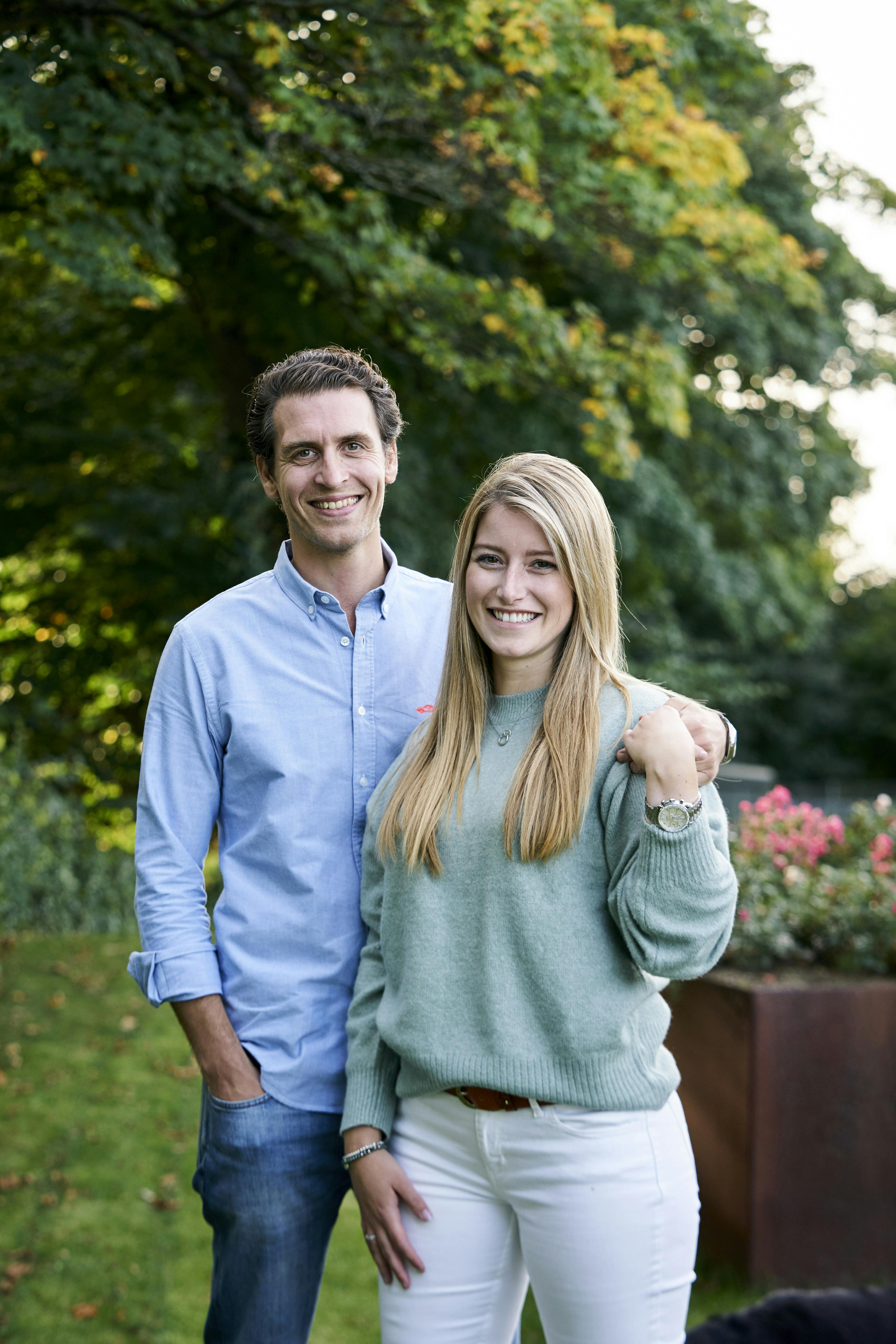 Lena Schmüser og ægtemanden Nils. 