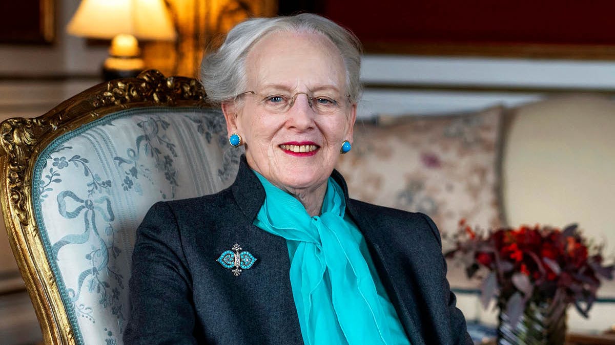 Dronning Margrethe. 