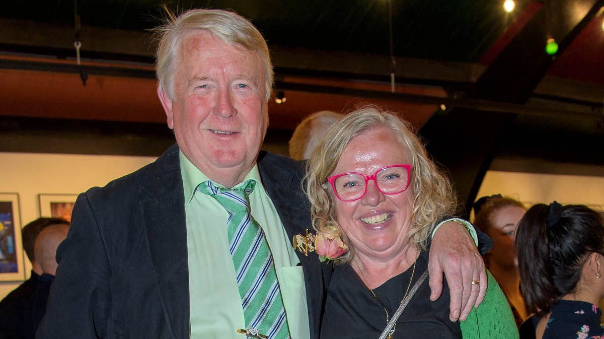 Torben Træsko og fru Sanne.