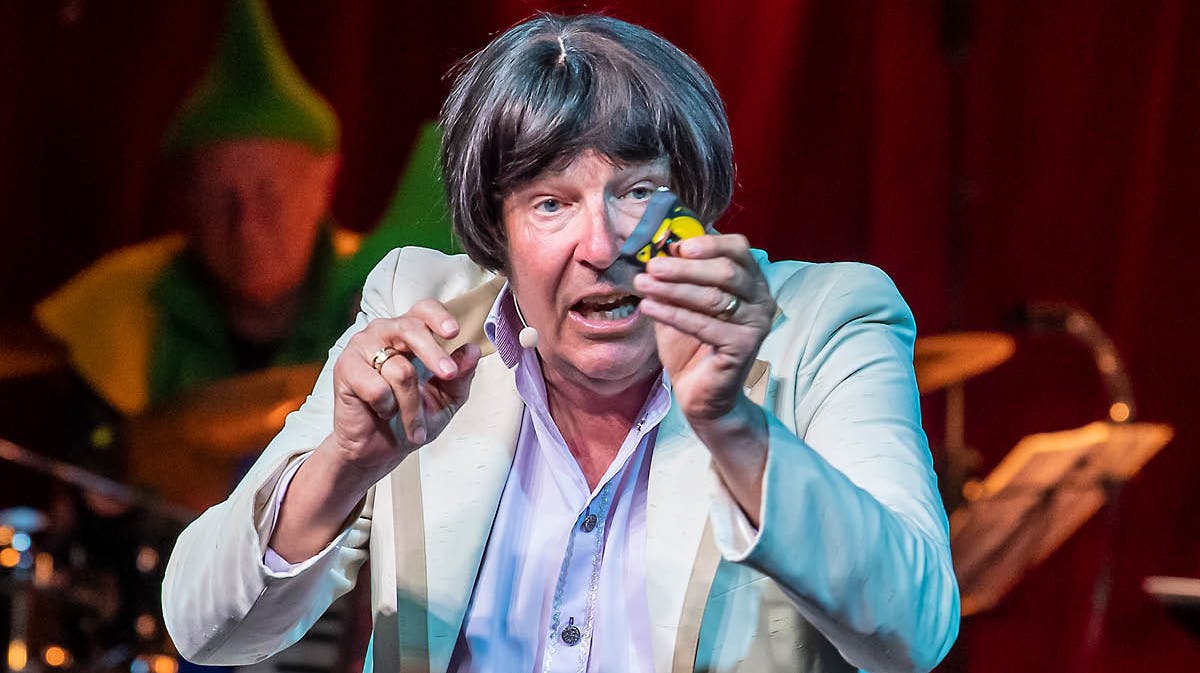 Søren Østergaard i Zirkus Nemo.