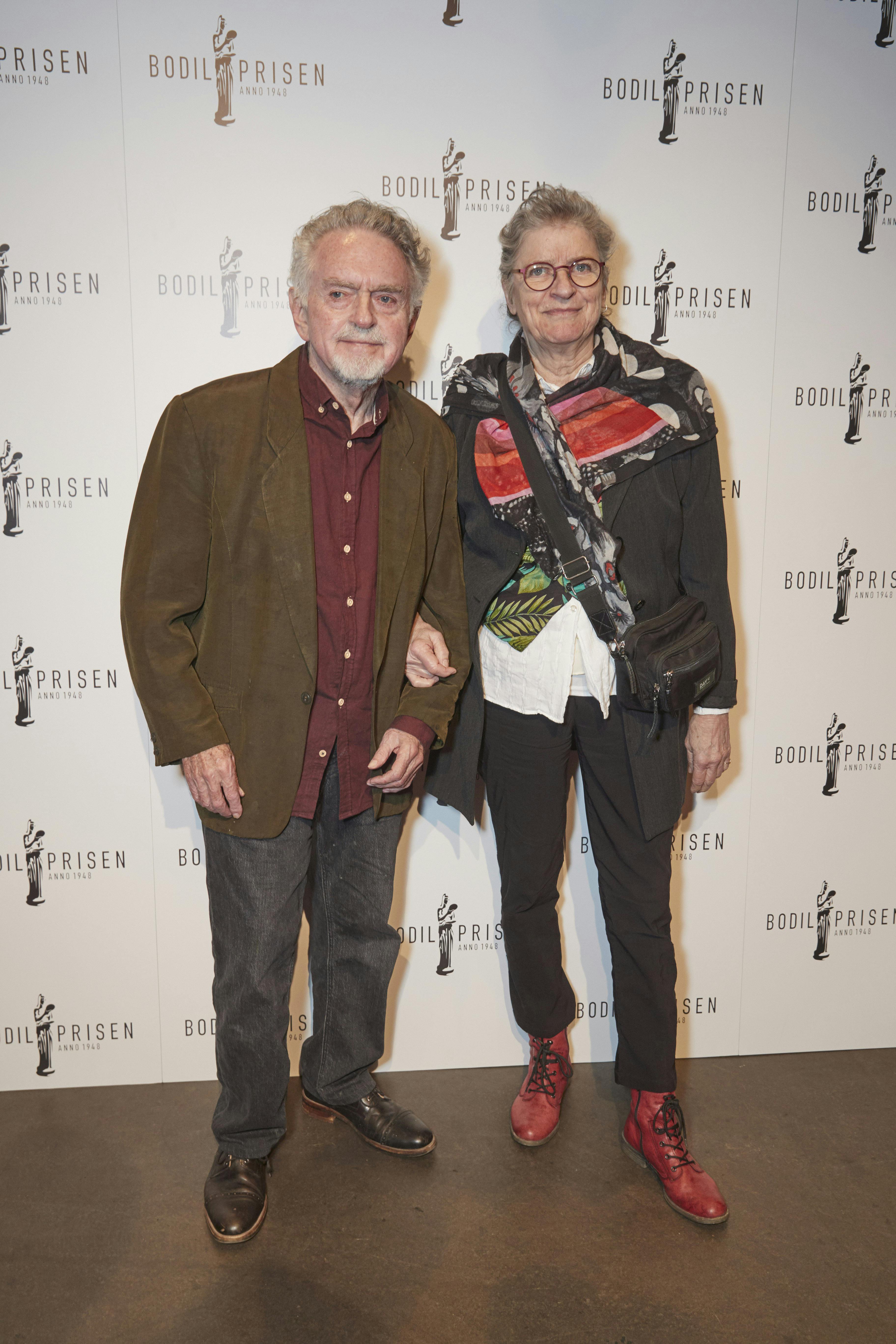 Erik Clausen og hustruen Pernille til Bodilprisen 2023
