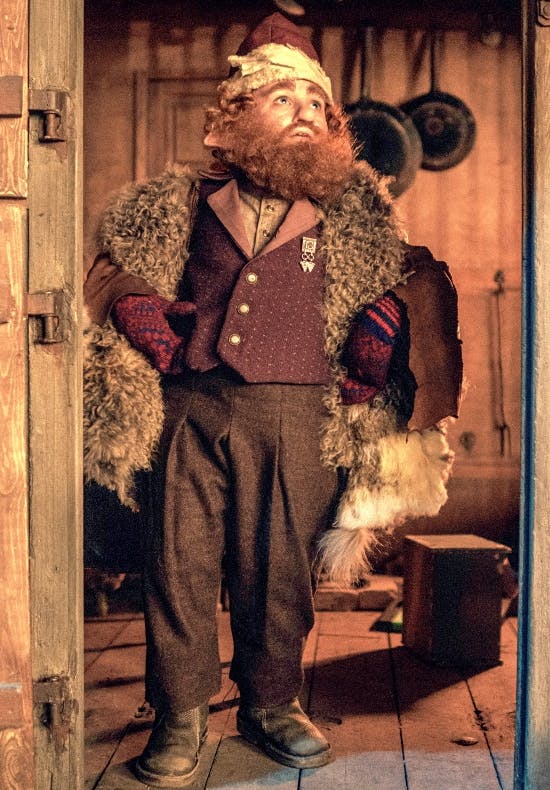 Rumle var en central figur i "Julehjertets Hemmelighed". 