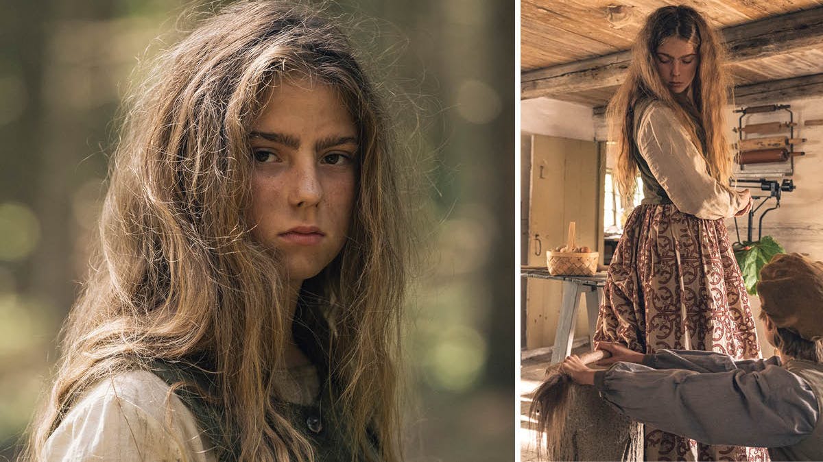 I "Troldehjertets Hemmelighed" vågner Rebekka op til, at hun pludselig har fået en hale. 