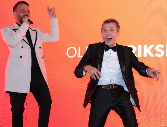 Ole Henriksen og Bryan Rice