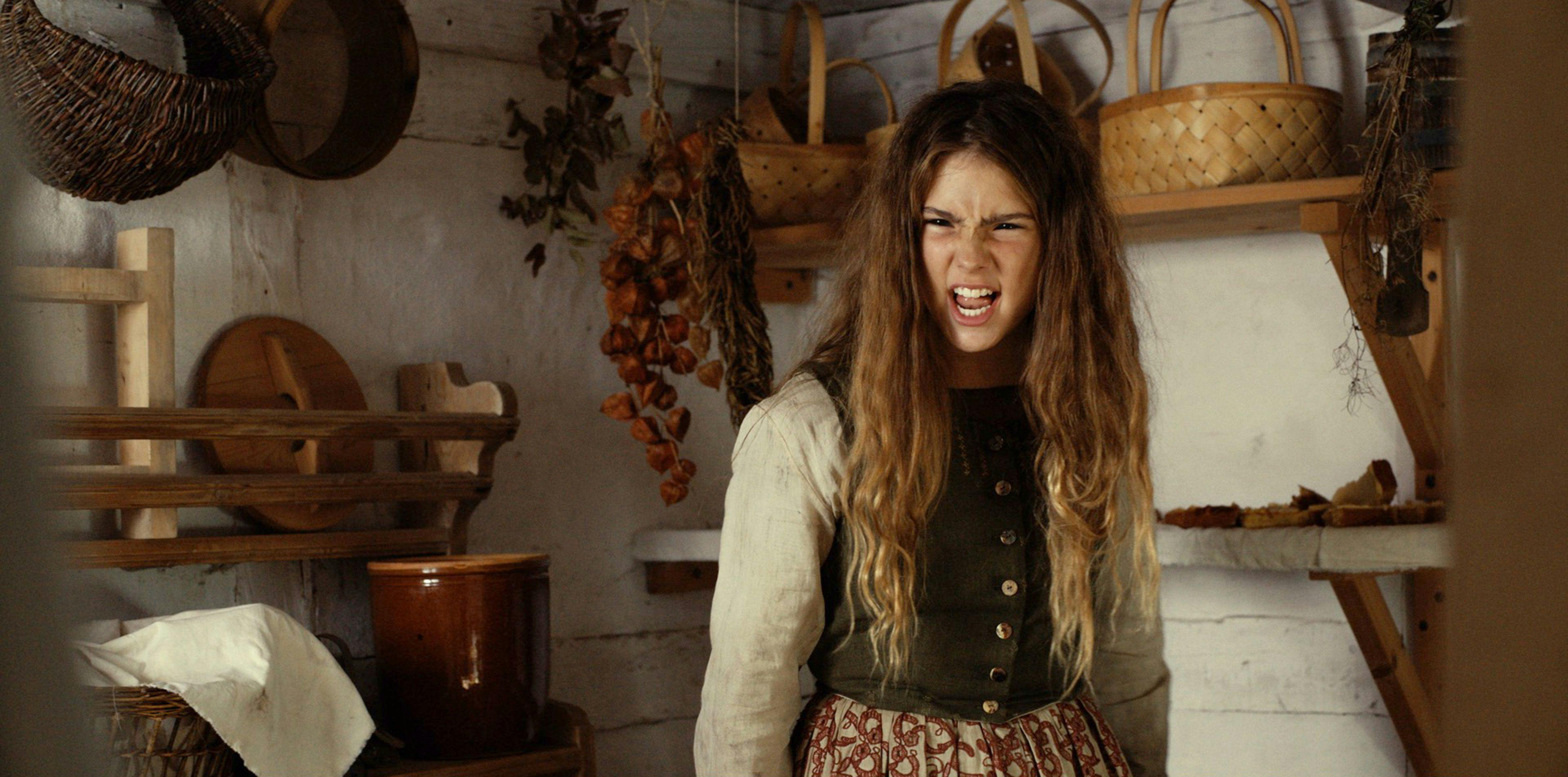 Rebekka i "Troldehjertets Hemmelighed" kan også brøle. 