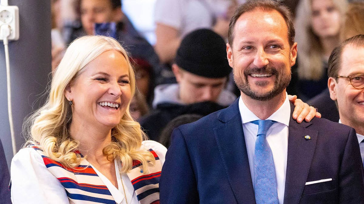 Kronprinsesse Mette-Marit og kronprins Haakon.