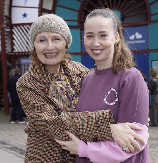 Bodil Jørgensen og Merete Mærkedahl