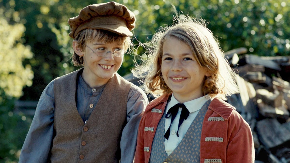 Johannes og Gotfred i "Troldehjertets Hemmelighed". 