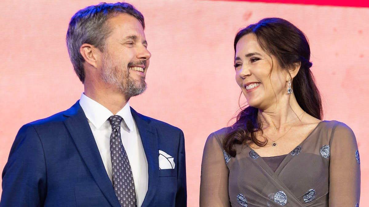 Kronprins Frederik og kronprinsesse Mary.
