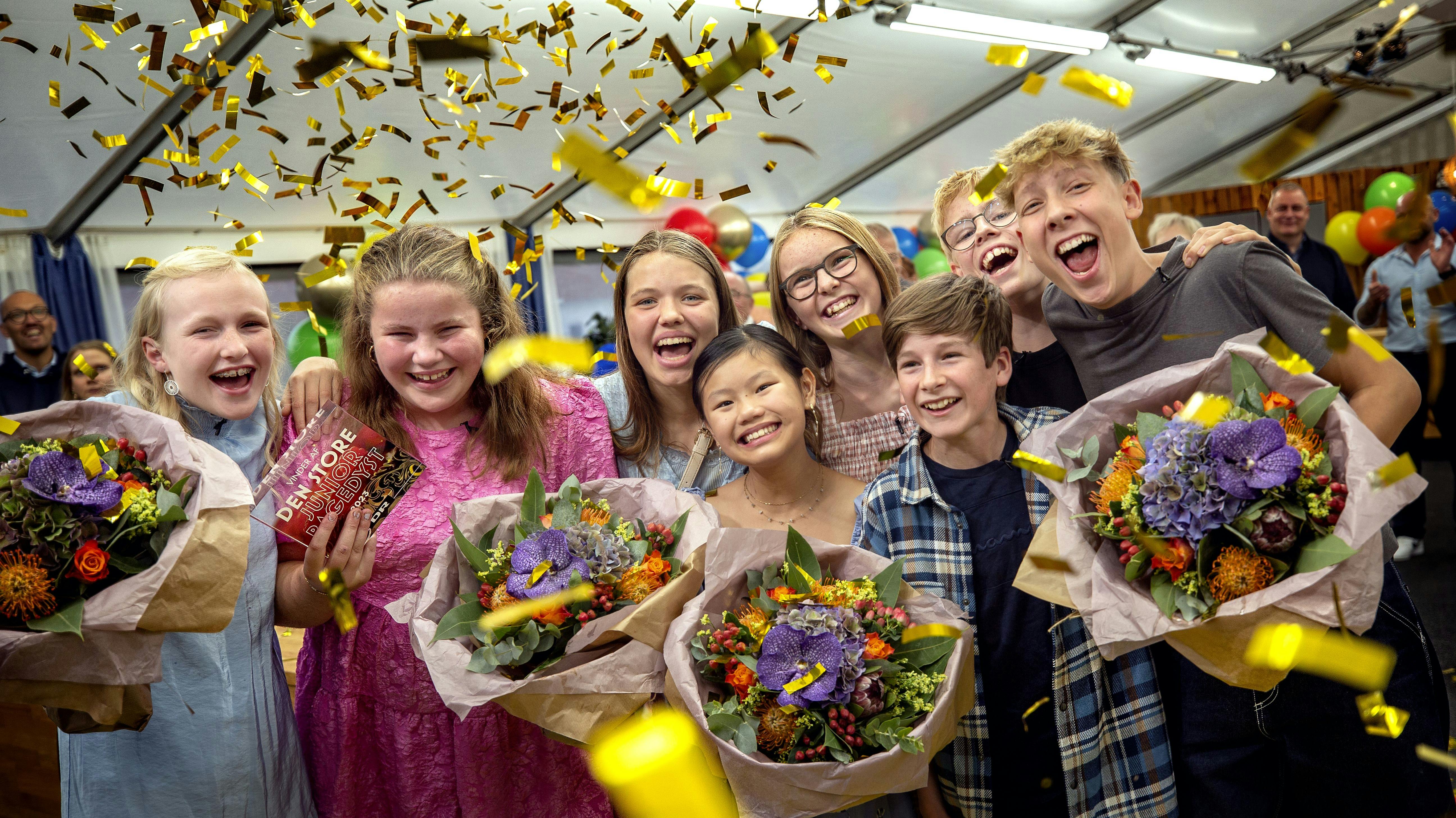 Mathilde løb med sejren i "Den store juniorbagedyst"