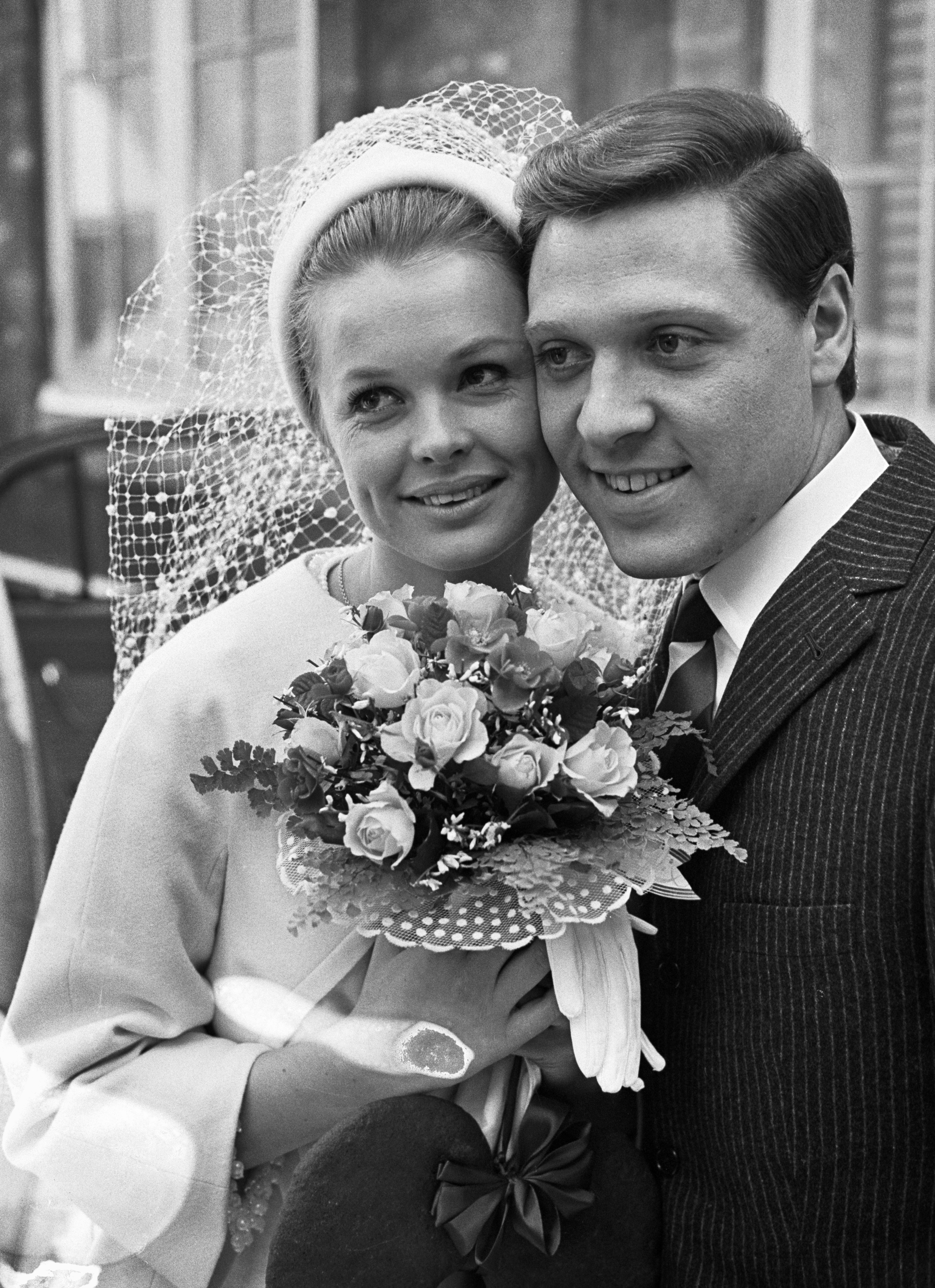 Nygifte Ghita Nørby og Dario Campeotto i 1963.&nbsp;
