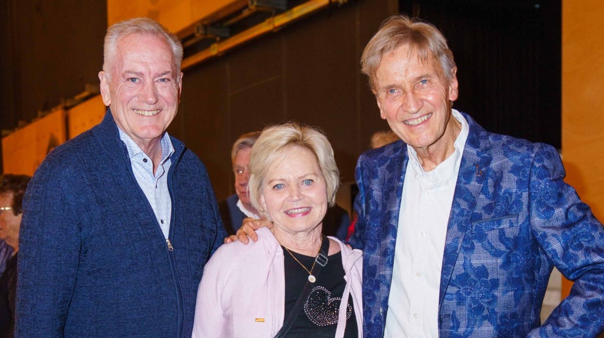 Keld og Hilda Heick samt Jørgen de Mylius