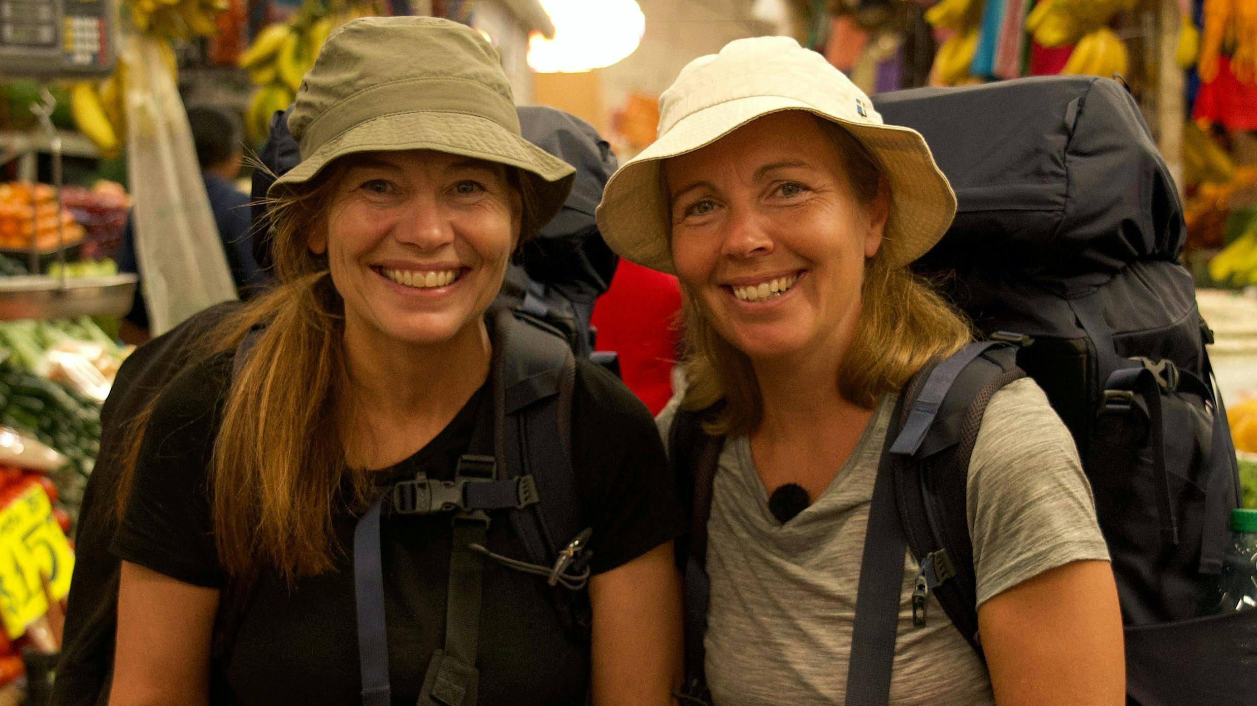 Susie og Heidi Rasmussen fra "Først til verdens ende". 