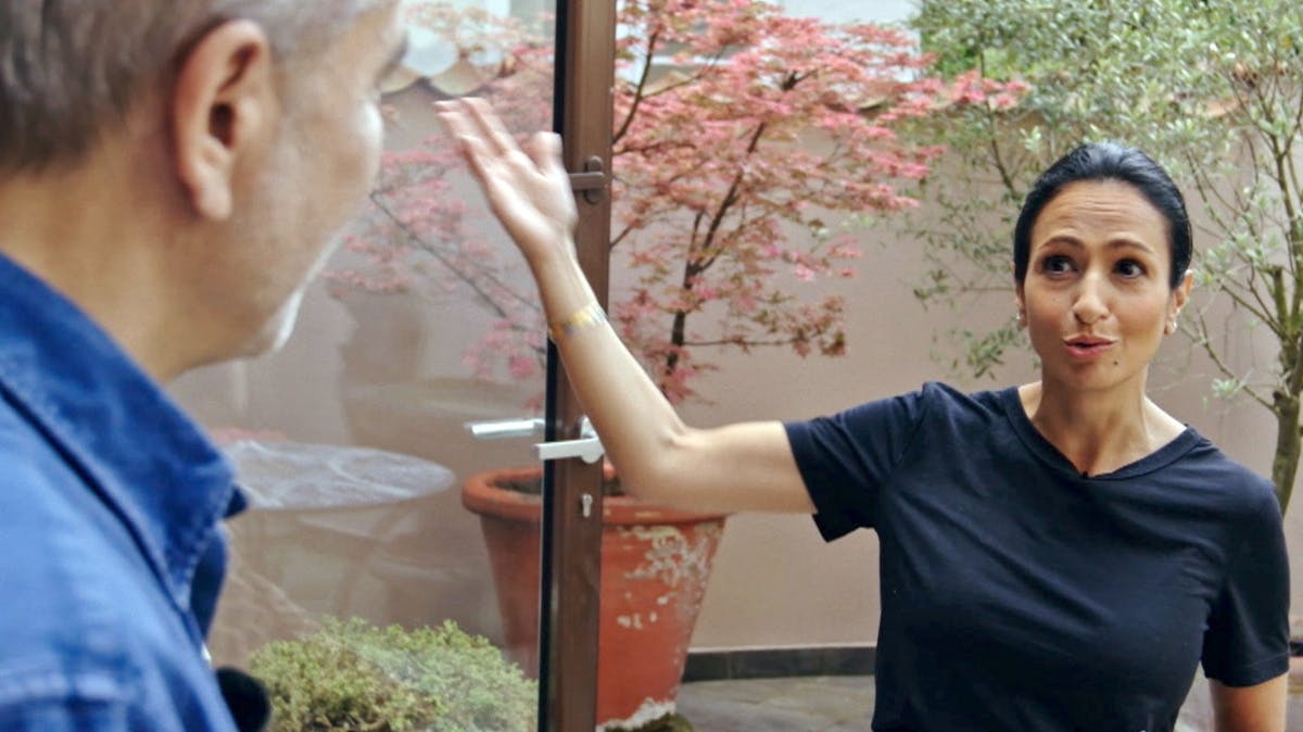 Elvio Milleri og Farnaz Elbæk 