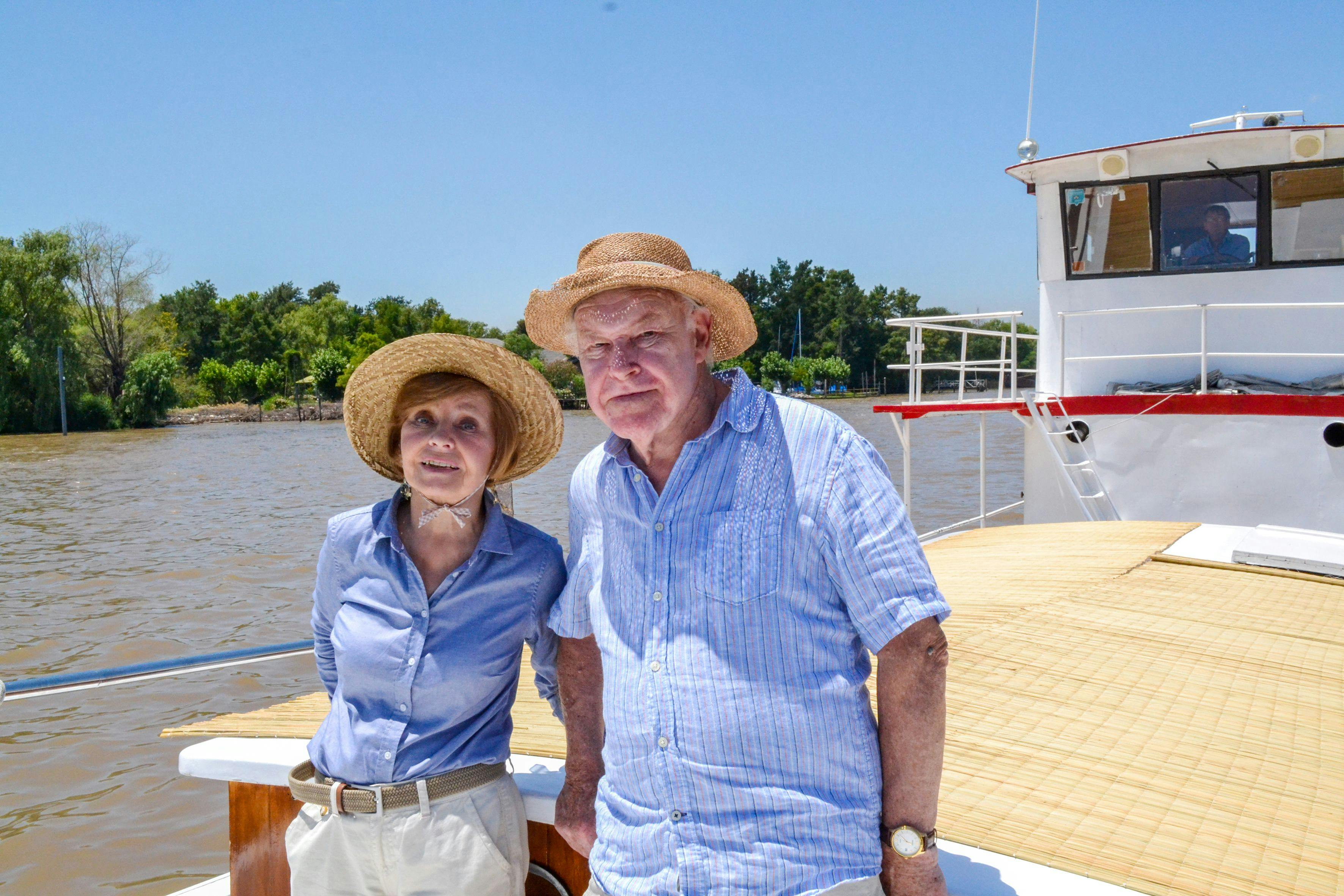 Prunella Scales og Timothy West i "Kærlighed til kanaler"
