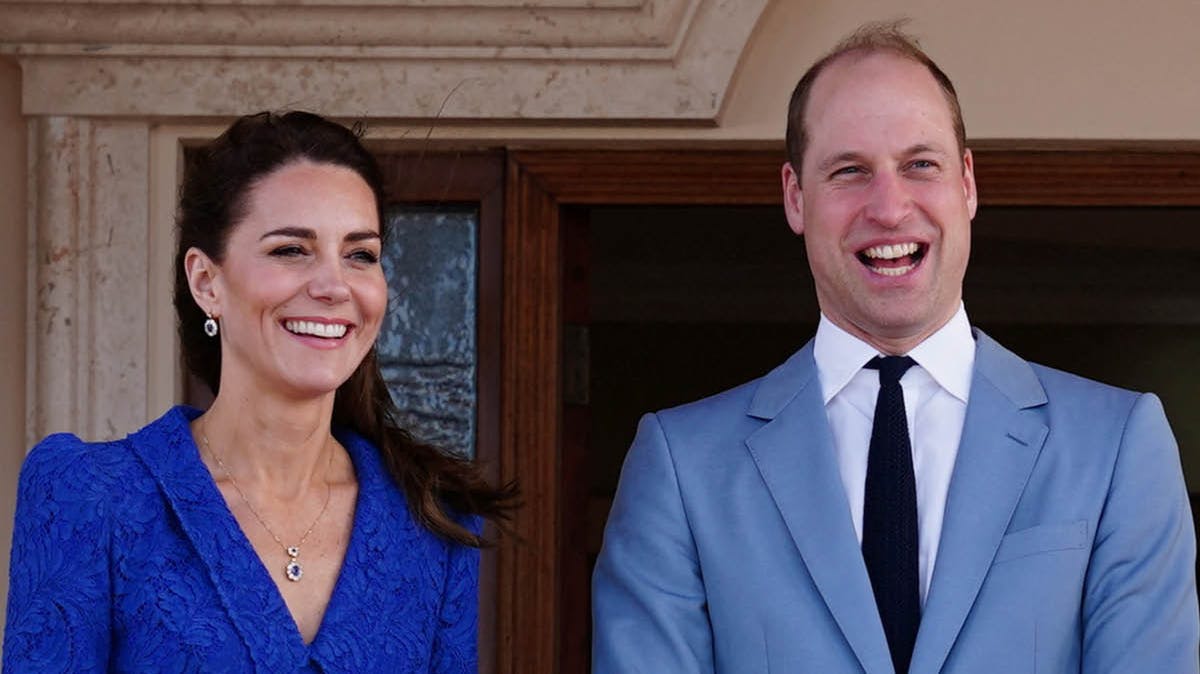 Prinsesse Kate og prins William. 