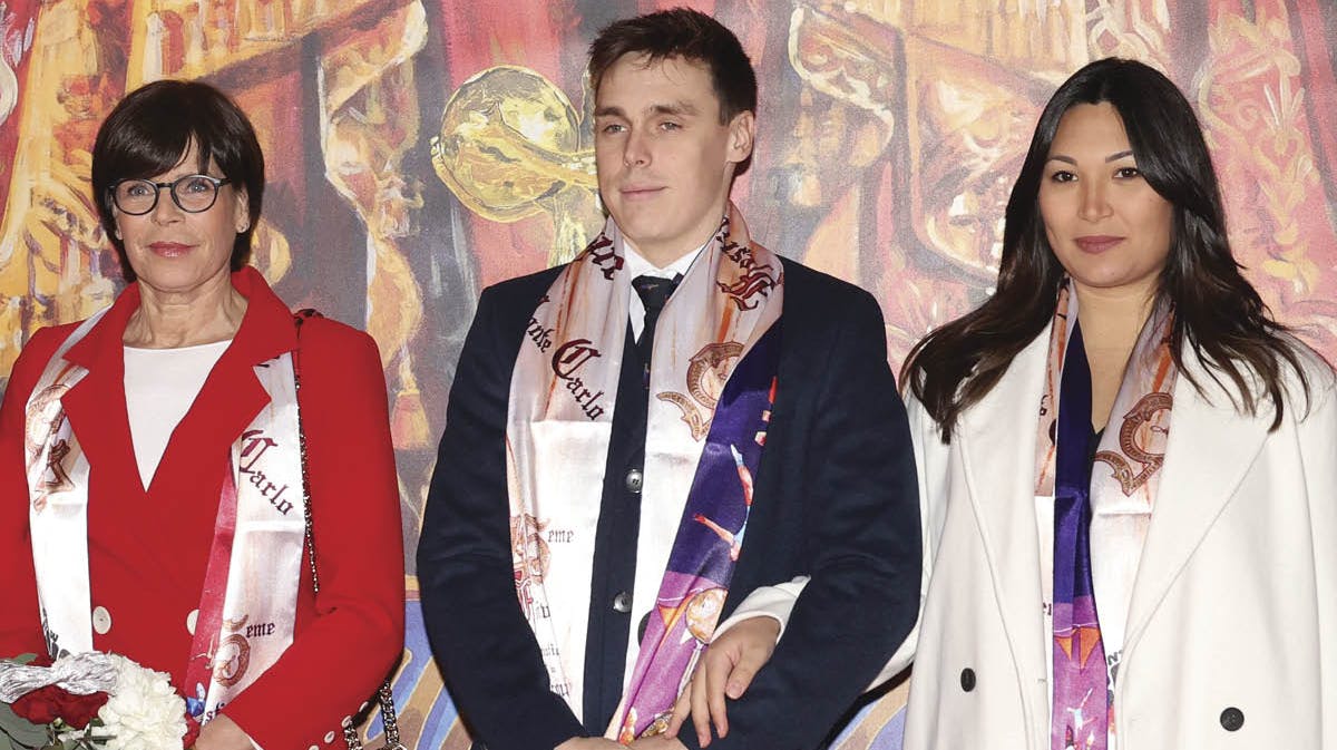 Prinsesse Stéphanie, Louis Ducruet og Marie Ducruet.