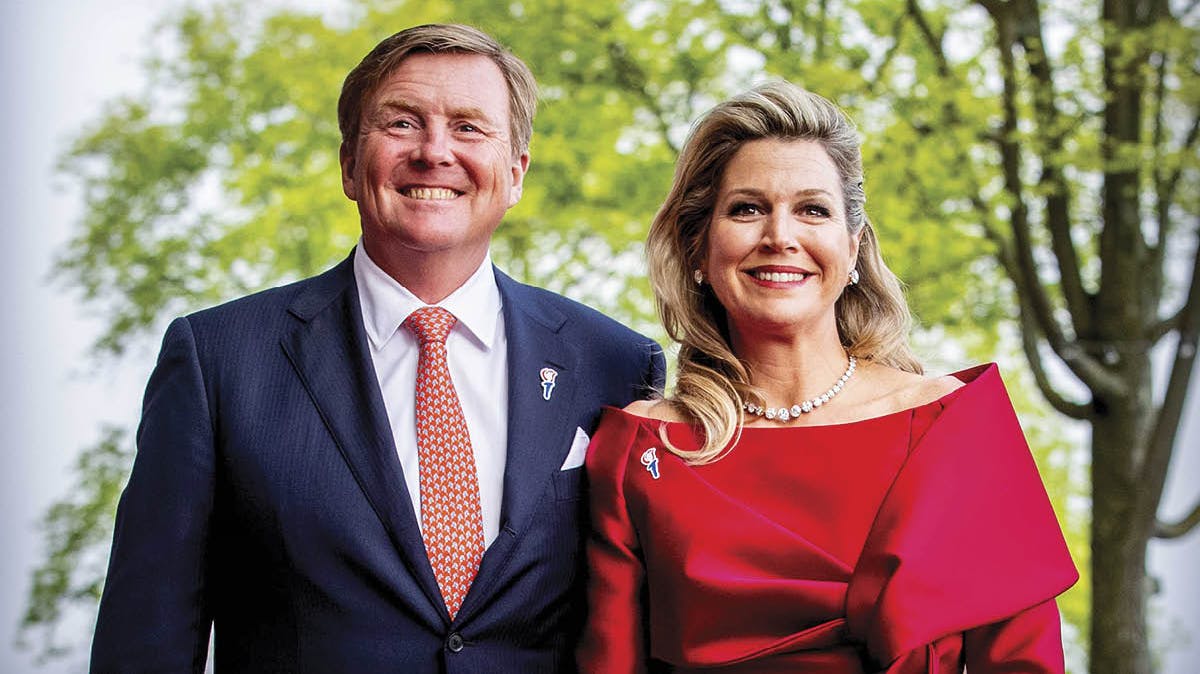 Kong Willem-Alexander og dronning Maxima.
