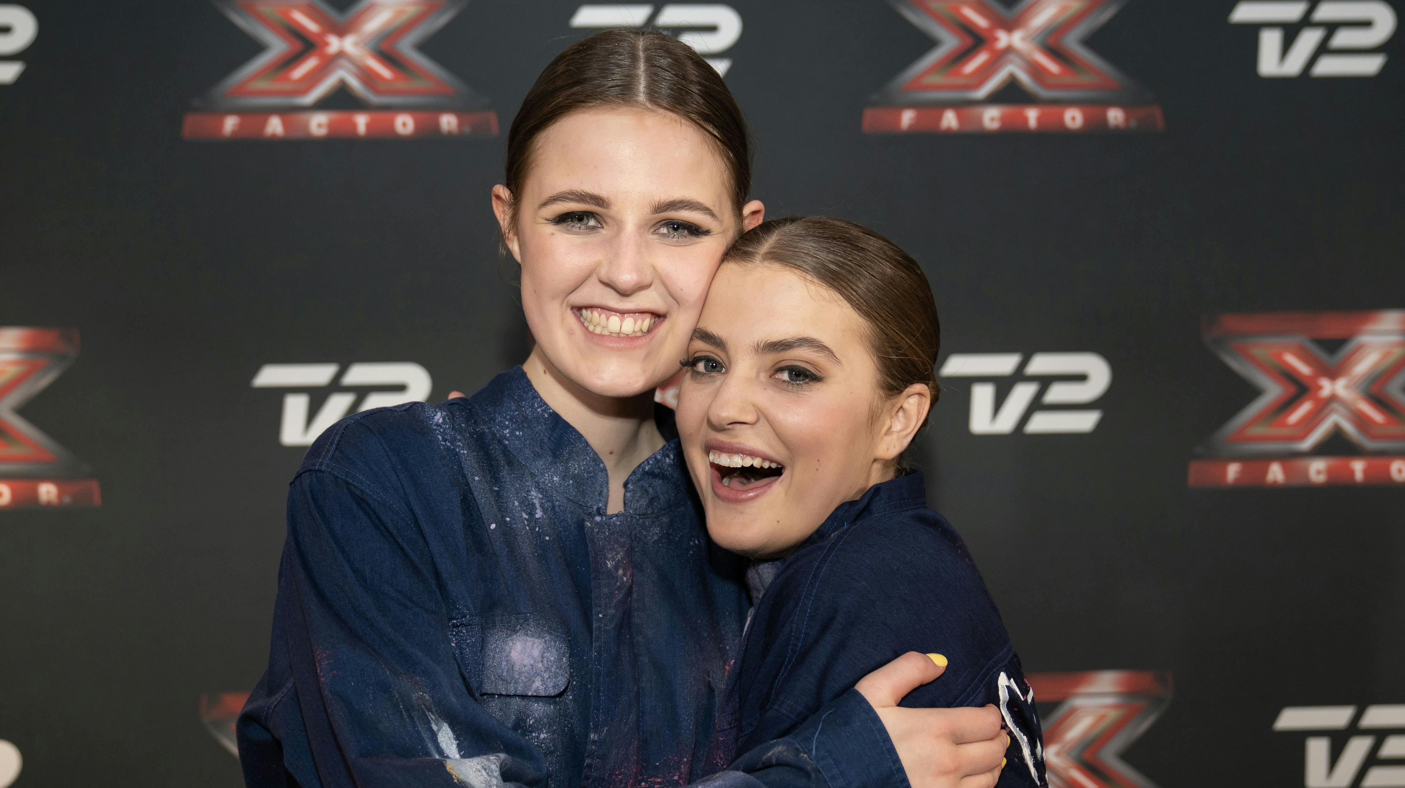 ROSÉL efter finalen i "X Factor". 