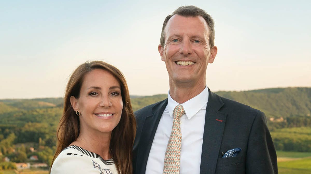 Prinsesse Marie og prins Joachim.