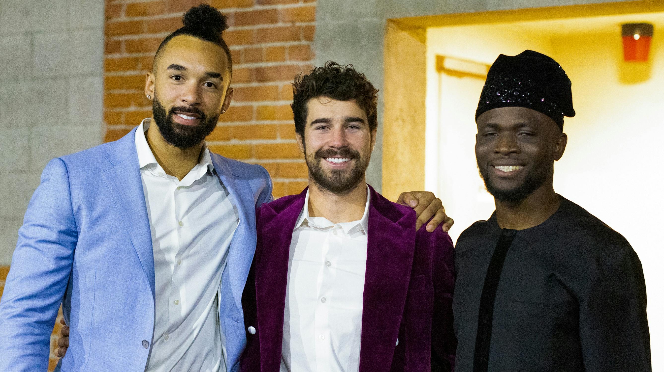 Bartise, Cole og SK fra sæson 3 af "Love is blind".