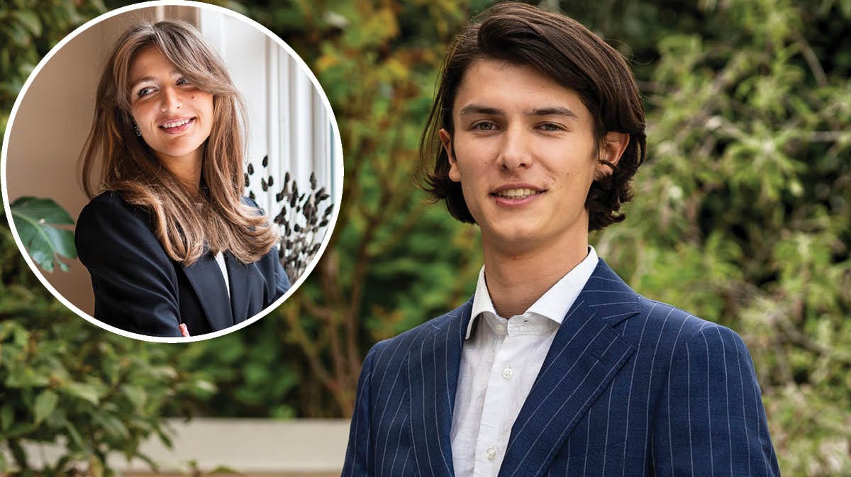 Grev Nikolai og Benedikte Thoustrup.