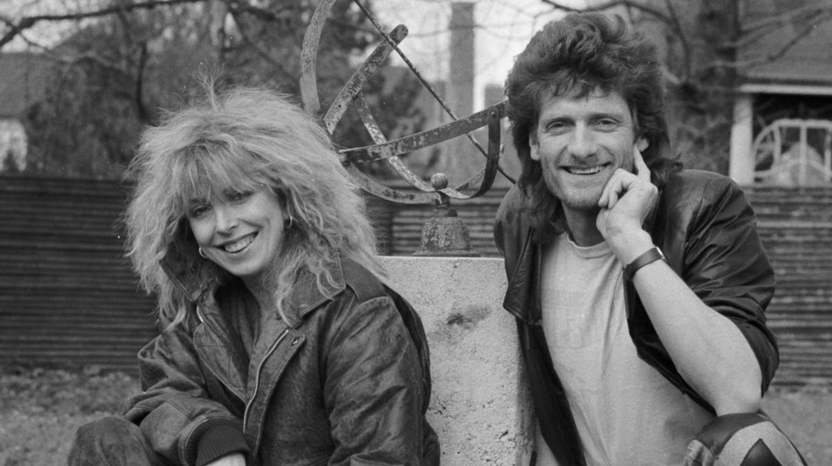 Lecia Jønsson og Ivan Pedersen fra Laban, som hittede i 1980'erne. 