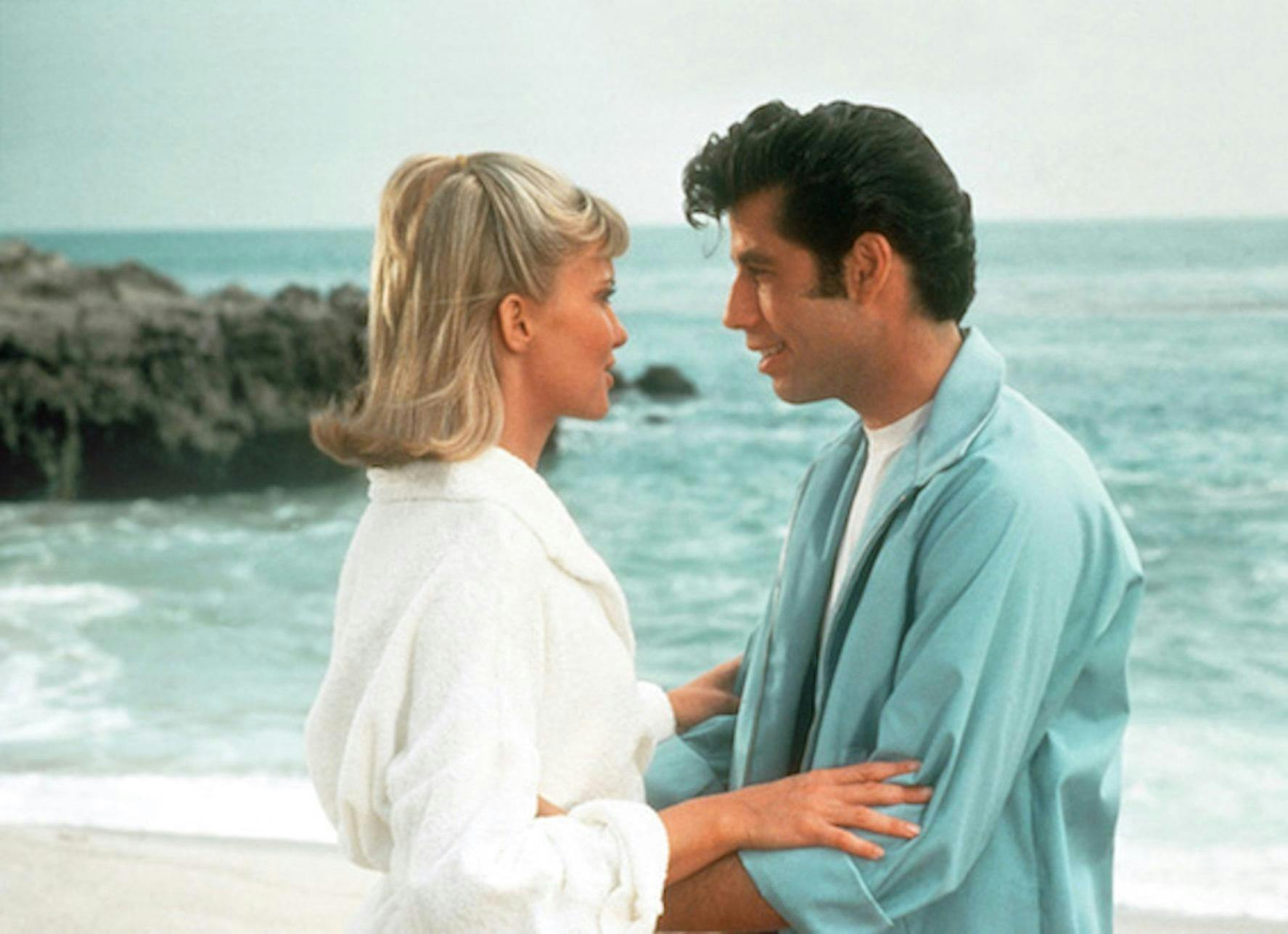 Sandy og Danny i "Grease".