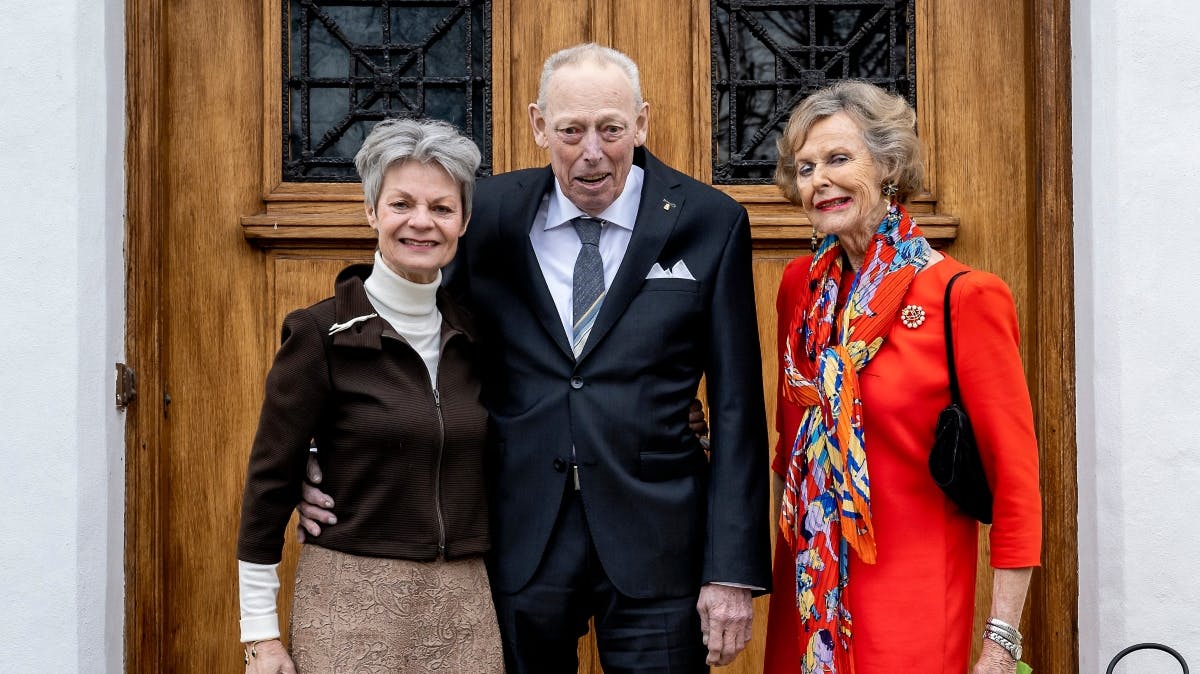 Lena Lüttichau tog varmt imod greveparret af Rosenborg. 