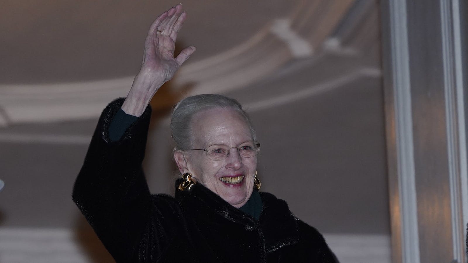 Dronning Margrethe.
