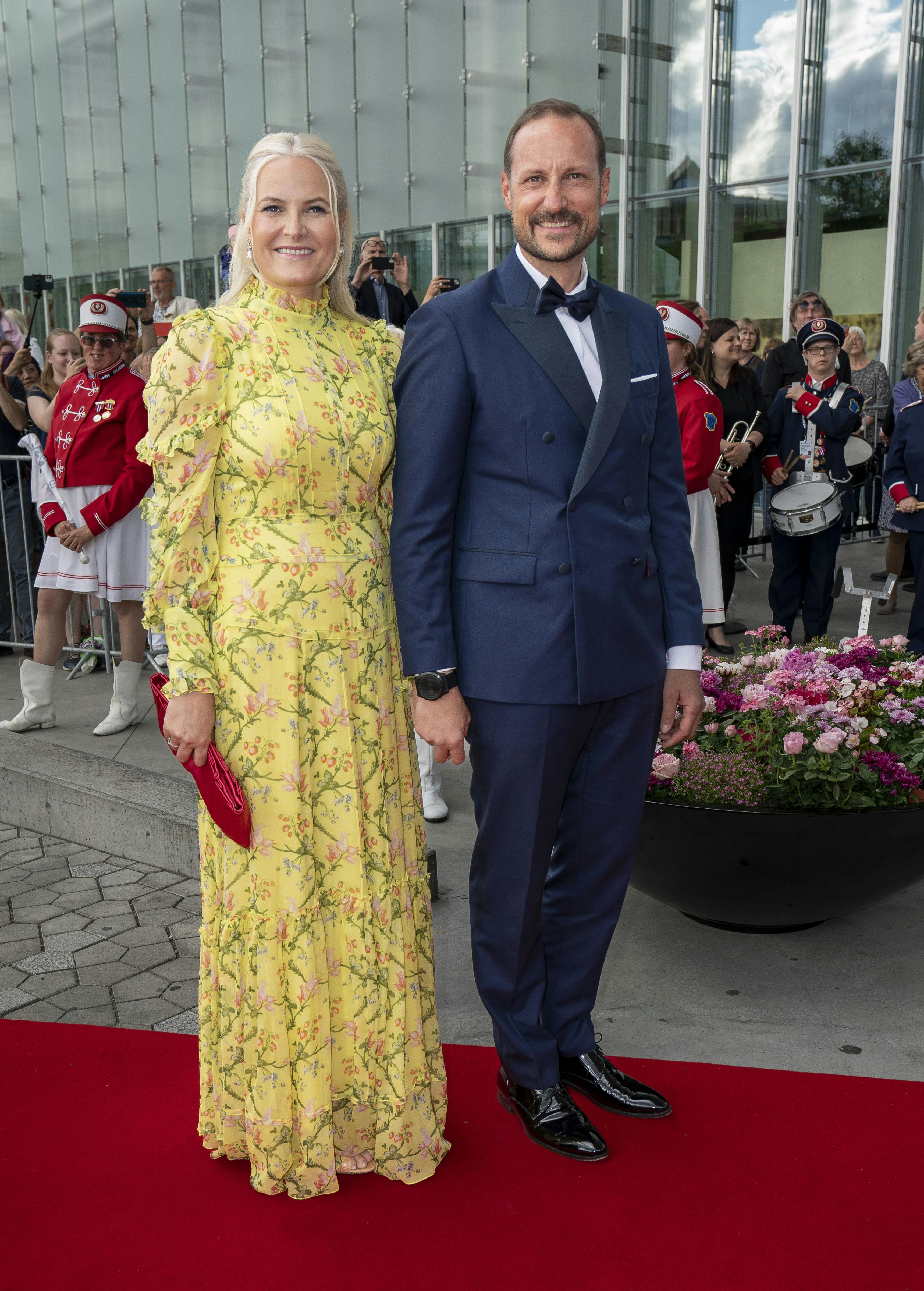 Kronprinsesse Mette-Marit og kronprins Haakon. 