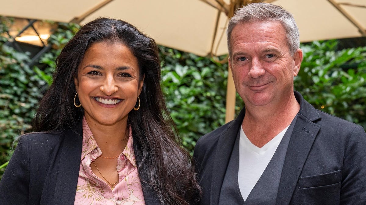 Divya Das og Kim Bildsøe 